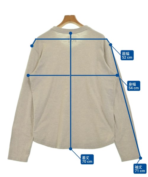 Eddie Bauer（エディバウワー）Tシャツ・カットソー ベージュ サイズ:L メンズ/2200679140238