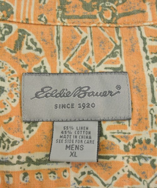 Eddie Bauer（エディバウワー）カジュアルシャツ オレンジ サイズ:XL メンズ/2200697682024