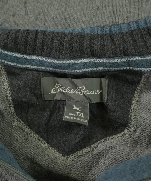 Eddie Bauer（エディバウワー）ニット・セーター グレー サイズ:XL メンズ/2200701257033