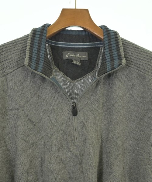 Eddie Bauer（エディバウワー）ニット・セーター グレー サイズ:XL メンズ/2200701257033