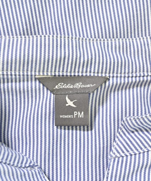 Eddie Bauer（エディバウワー）カジュアルシャツ 紺 サイズ:PM(M位) レディース/2200708617021