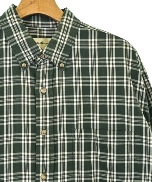 Eddie Bauer（エディバウワー）カジュアルシャツ 緑 サイズ:L メンズ/2200712942041