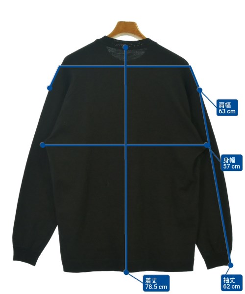 Eddie Bauer（エディバウワー）ニット・セーター 黒 サイズ:L メンズ/2200651450102