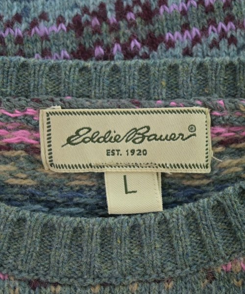 Eddie Bauer（エディバウワー）ニット・セーター 緑 サイズ:L メンズ/2200702577246