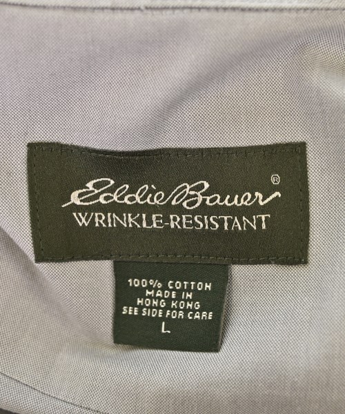 Eddie Bauer（エディバウワー）カジュアルシャツ グレー サイズ:L メンズ/2200708372050