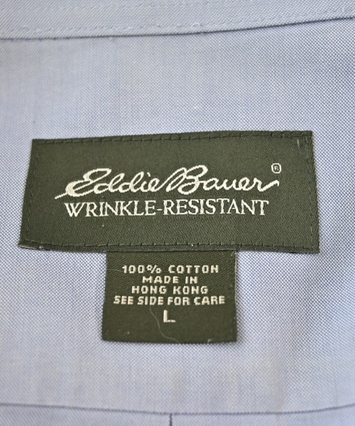 Eddie Bauer（エディバウワー）カジュアルシャツ 青 サイズ:L メンズ/2200708372067