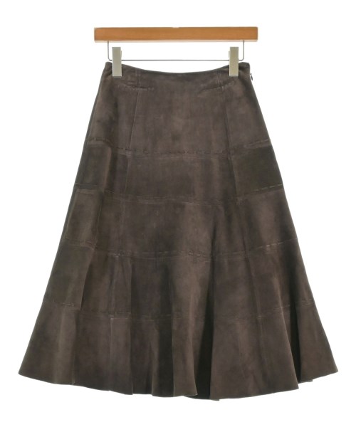 Eddie Bauer(エディバウワー)ロング・マキシ丈スカート 茶 サイズ:0(XS位)/2200668232029