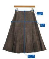 Eddie Bauer（エディバウワー）ロング・マキシ丈スカート 茶 サイズ:0(XS位) レディース/2200668232029