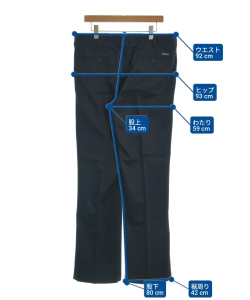 Eddie Bauer（エディバウワー）スラックス 紺 サイズ:36(XXL位) メンズ/2200716707035