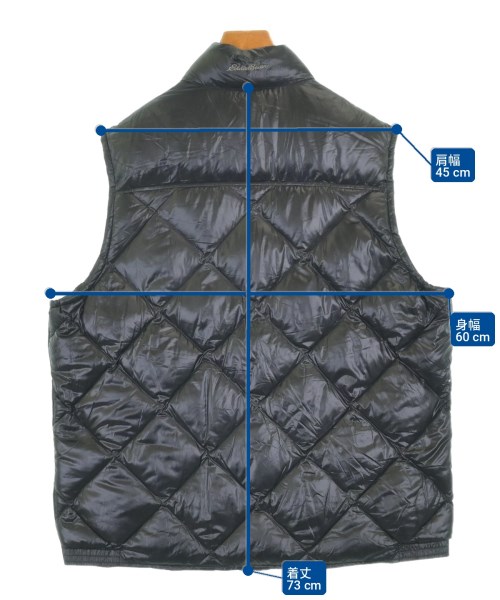 Eddie Bauer（エディバウワー）ダウンジャケット/ダウンベスト 黒 サイズ:XL メンズ/2200716707059