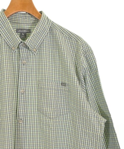 Eddie Bauer（エディバウワー）カジュアルシャツ 緑 サイズ:XL メンズ/2200716707141