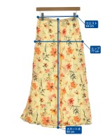 Eddie Bauer（エディバウワー）ロング・マキシ丈スカート 黄 サイズ:4(M位) レディース/2200714040042