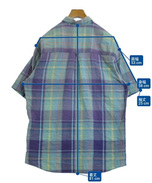 Eddie Bauer（エディバウワー）カジュアルシャツ 紫 サイズ:L メンズ/2200728780026