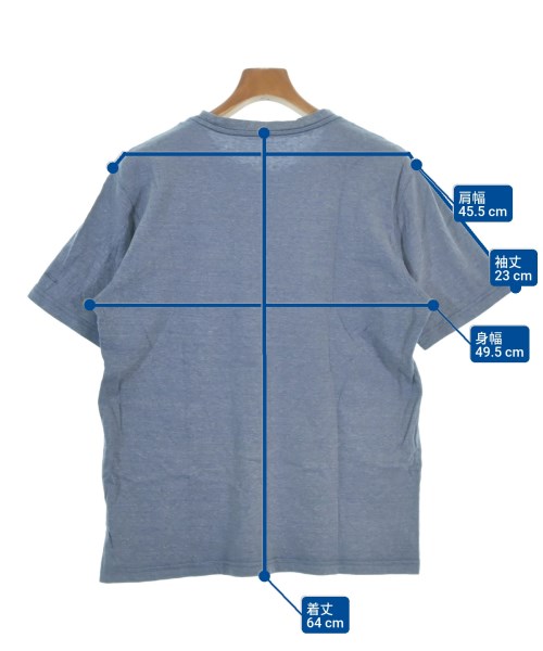 Eddie Bauer（エディバウワー）Tシャツ・カットソー 青 サイズ:M メンズ/2200686218043