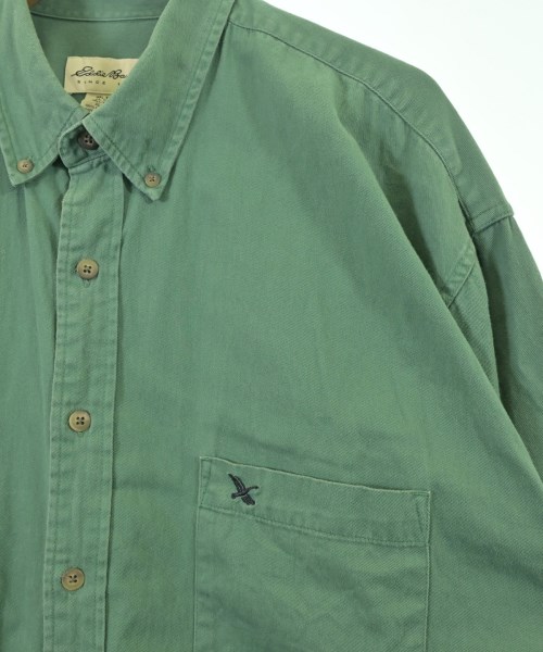 Eddie Bauer（エディバウワー）カジュアルシャツ 緑 サイズ:XL メンズ/2200687209040