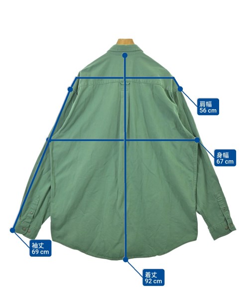 Eddie Bauer（エディバウワー）カジュアルシャツ 緑 サイズ:XL メンズ/2200687209040