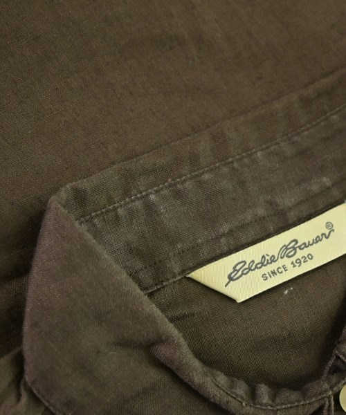 Eddie Bauer（エディバウワー）カジュアルシャツ 茶 サイズ:M レディース/2200684028033