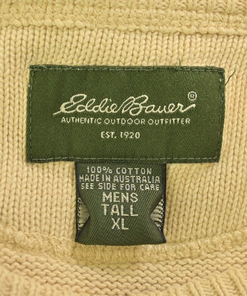 Eddie Bauer（エディバウワー）ニット・セーター 黄 サイズ:XL メンズ/2200689845055
