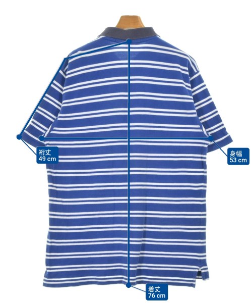 Eddie Bauer（エディバウワー）ポロシャツ 青 サイズ:M メンズ/2200681936010