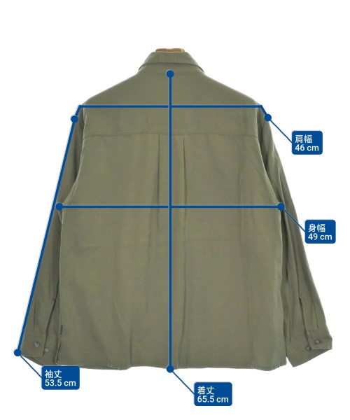 Eddie Bauer（エディバウワー）カジュアルシャツ カーキ サイズ:PM レディース/2200680237132