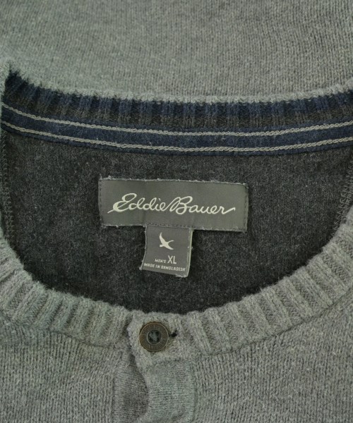 Eddie Bauer（エディバウワー）ニット・セーター グレー サイズ:XL メンズ/2200692989081