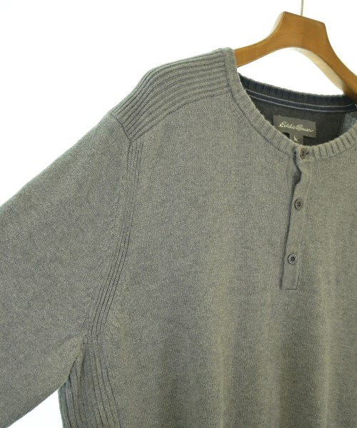 Eddie Bauer（エディバウワー）ニット・セーター グレー サイズ:XL メンズ/2200692989081
