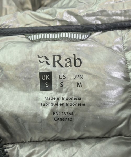 Rab（ラブ）ダウンジャケット/ダウンベスト 黒 サイズ:M レディース/2200653900049