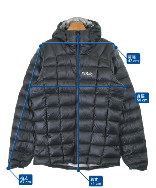 Rab（ラブ）ダウンジャケット/ダウンベスト 黒 サイズ:M レディース/2200653900049