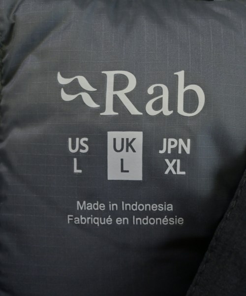 Rab（ラブ）ダウンジャケット/ダウンベスト 黒 サイズ:XL メンズ/2200710443717