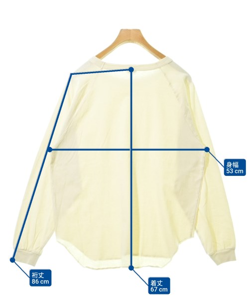 WALLA WALLA SPORT（ワラワラスポーツ）Tシャツ・カットソー ベージュ サイズ:L メンズ/2200550362063