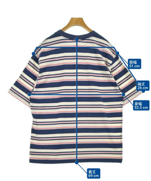 WALLA WALLA SPORT（ワラワラスポーツ）Tシャツ・カットソー 紺 サイズ:L メンズ/2200598594730