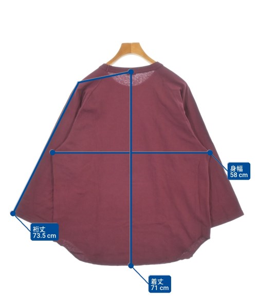 WALLA WALLA SPORT（ワラワラスポーツ）Tシャツ・カットソー 赤 サイズ:XL レディース/2200726832079
