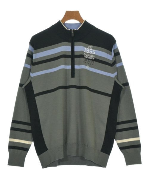 Penguin by Munsingwear（ペンギンバイマンシングウェア）ニット・セーター グレー サイズ:LL(XL位) メンズ/2200689957093