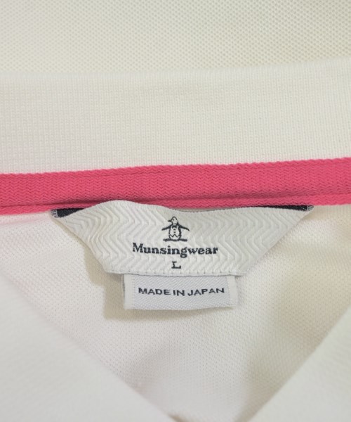 Munsingwear（マンシングウェア）ポロシャツ 白 サイズ:L レディース/2200625382026