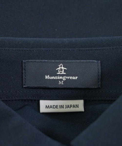 Munsingwear（マンシングウェア）ポロシャツ 紺 サイズ:M メンズ/2200710553058