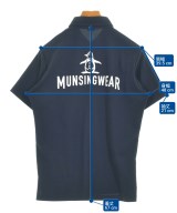 Munsingwear（マンシングウェア）ポロシャツ 紺 サイズ:M メンズ/2200710553058