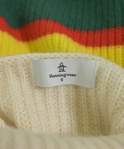 Munsingwear（マンシングウェア）ニット・セーター 白 サイズ:S レディース/2200654045053