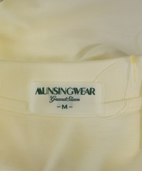 Munsingwear（マンシングウェア）ポロシャツ 白 サイズ:M メンズ/2200703886224