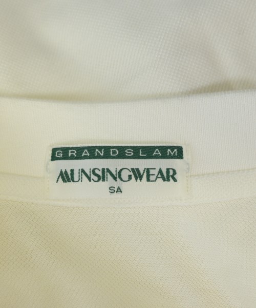 Munsingwear（マンシングウェア）ポロシャツ 白 サイズ:S メンズ/2200703886231