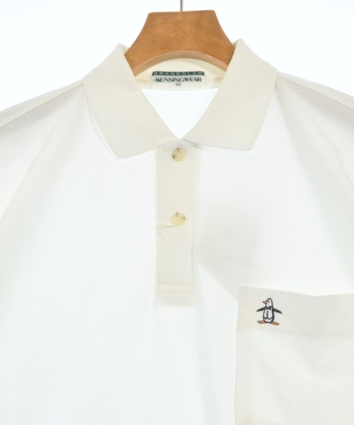 Munsingwear（マンシングウェア）ポロシャツ 白 サイズ:SA メンズ/2200703886484