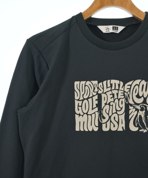 Munsingwear（マンシングウェア）Tシャツ・カットソー 黒 サイズ:M メンズ/2200728546189