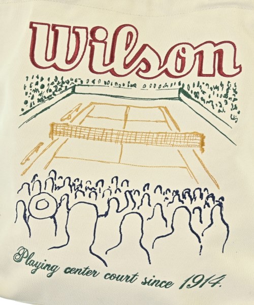 Wilson（ウィルソン）トートバッグ 白 サイズ:- メンズ/2200678694053