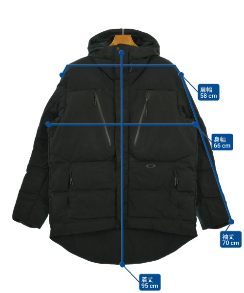 OAKLEY（オークリー）ダウンジャケット/ダウンベスト 黒 サイズ:XL メンズ/2200642848017