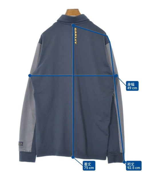 OAKLEY（オークリー）ポロシャツ 紺 サイズ:XL メンズ/2200647438039