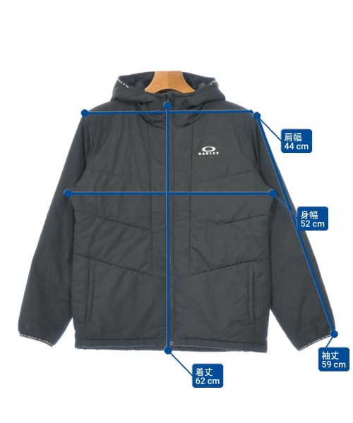 OAKLEY（オークリー）ダウンジャケット/ダウンベスト 黒 サイズ:L メンズ/2200669537017