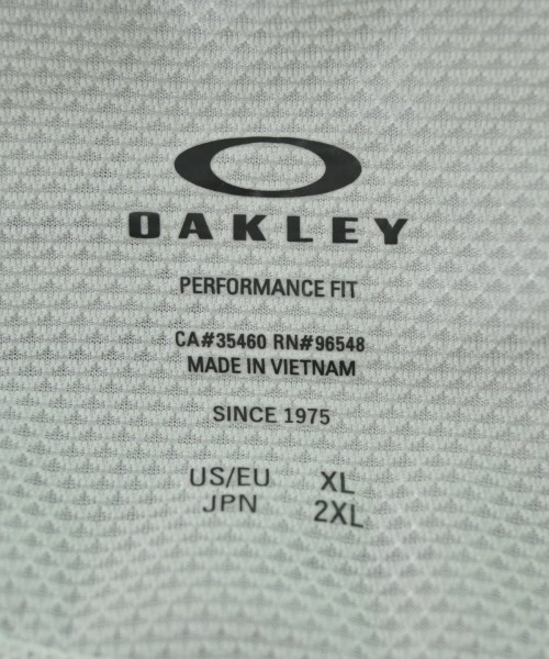 OAKLEY（オークリー）Tシャツ・カットソー 白 サイズ:XL メンズ/2200721246048