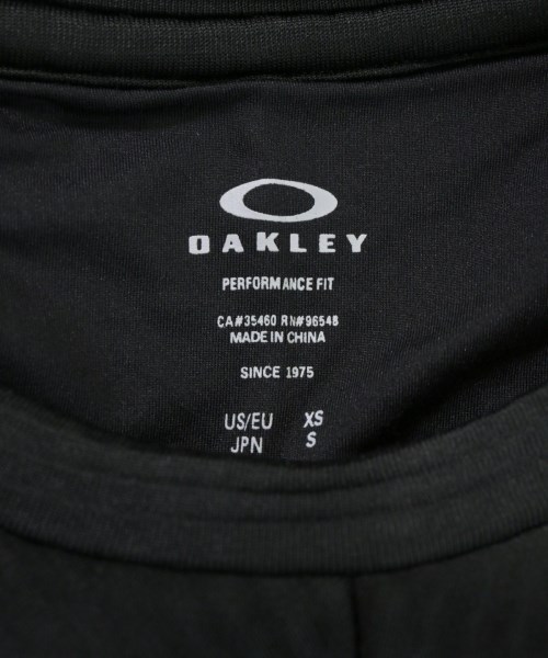 OAKLEY（オークリー）Tシャツ・カットソー 黒 サイズ:XS メンズ/2200686848080