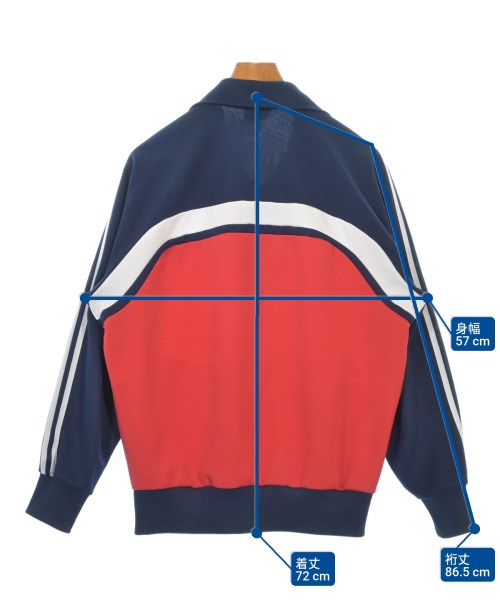 adidas（アディダス）スウェット 赤 サイズ:L メンズ/2200611224026