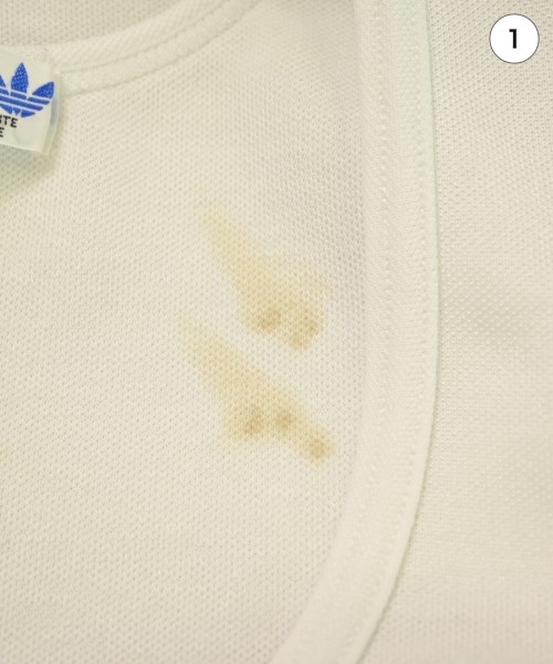 adidas（アディダス）タンクトップ 白 サイズ:S メンズ/2200565495190