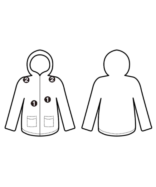 adidas（アディダス）マウンテンパーカー グレー サイズ:M メンズ/2200675702096